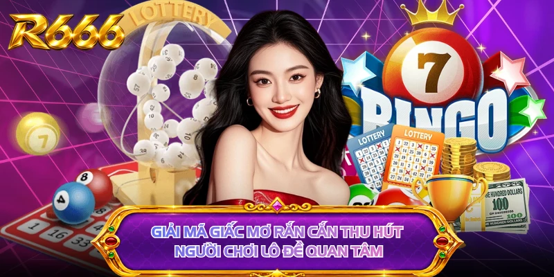 Giải mã giấc mơ rắn cắn thu hút người chơi lô đề quan tâm