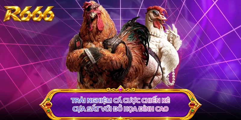 Trải nghiệm cá cược chiến kê cựa sắt với đồ họa đỉnh cao